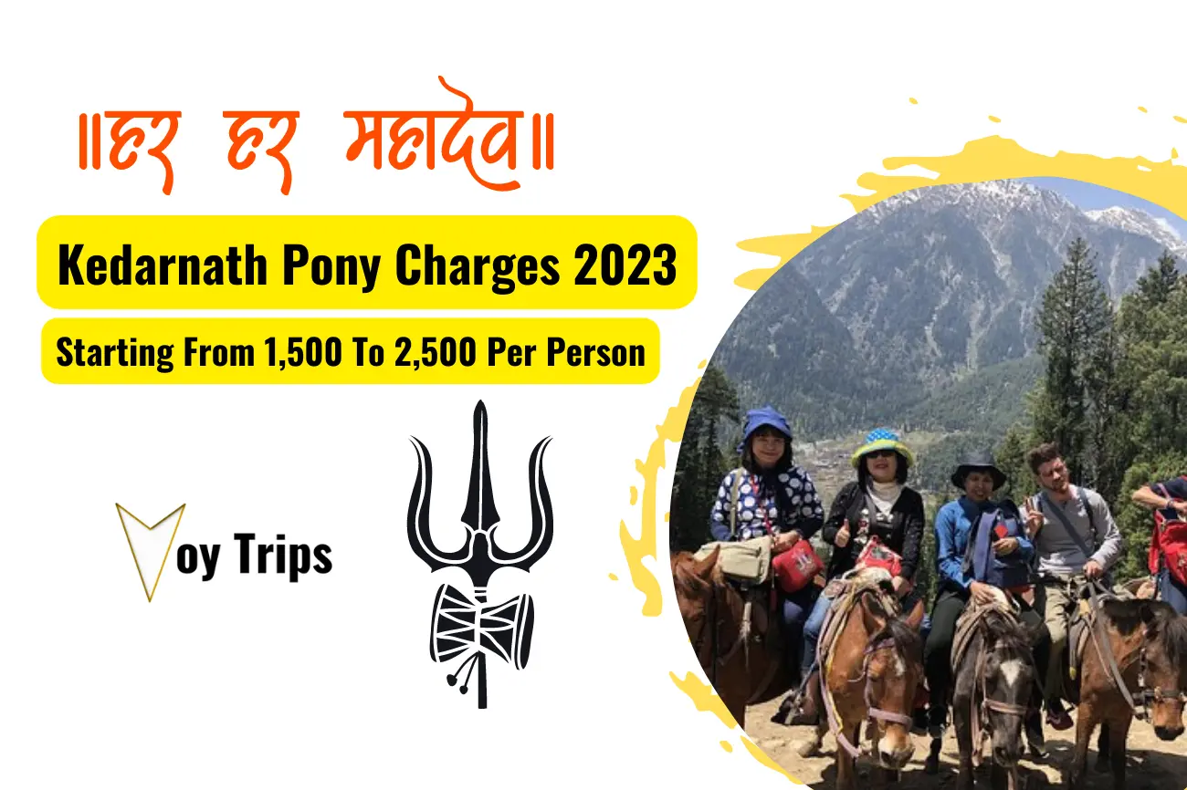 Kedarnath pony charges