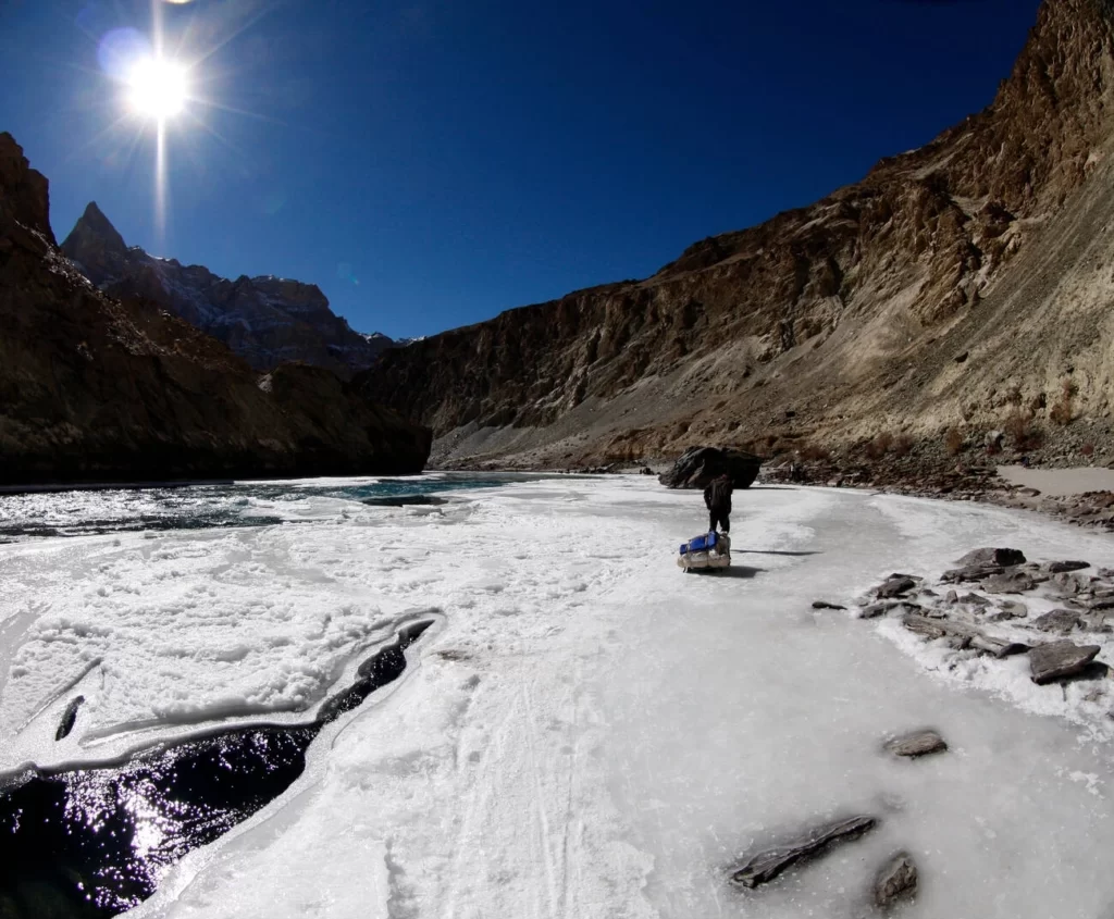 Chadar Trek , Zanskar River